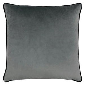 Serpentine 43x43 Feather Filled Cushion Pink/charcoal - Canwell Interiors Limited - Riva