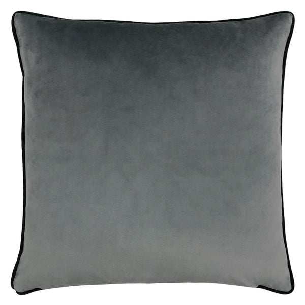 Serpentine 43x43 Feather Filled Cushion Pink/charcoal - Canwell Interiors Limited - Riva