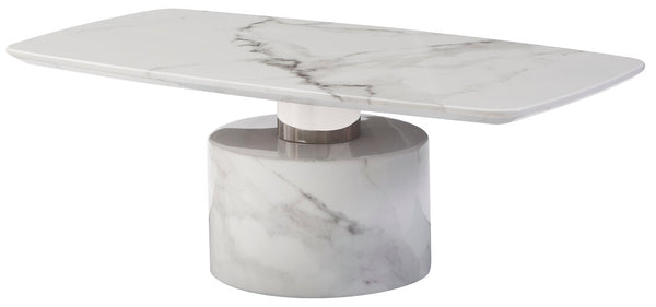 Sesto White Marble Coffee Table - Canwell Interiors Limited - Xshowhome