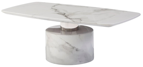 Sesto White Marble Coffee Table - XShowhome Limited - Xshowhome