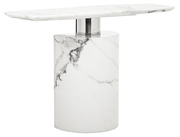 Sesto White Marble Console Table - Canwell Interiors Limited - Xshowhome