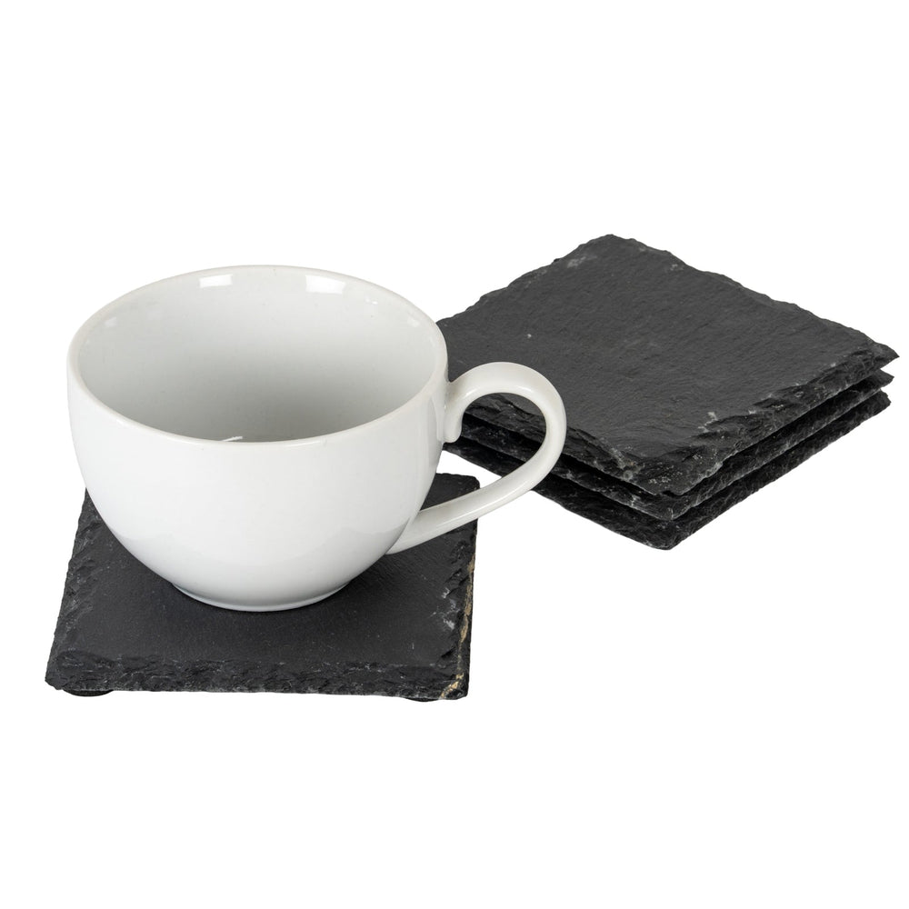Set of Four Round Slate Coasters - Canwell Interiors Limited - Hills