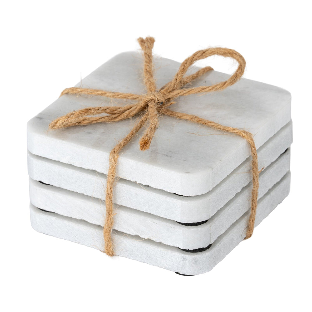 Set of Four Square Marble Coasters - Canwell Interiors Limited - Hills