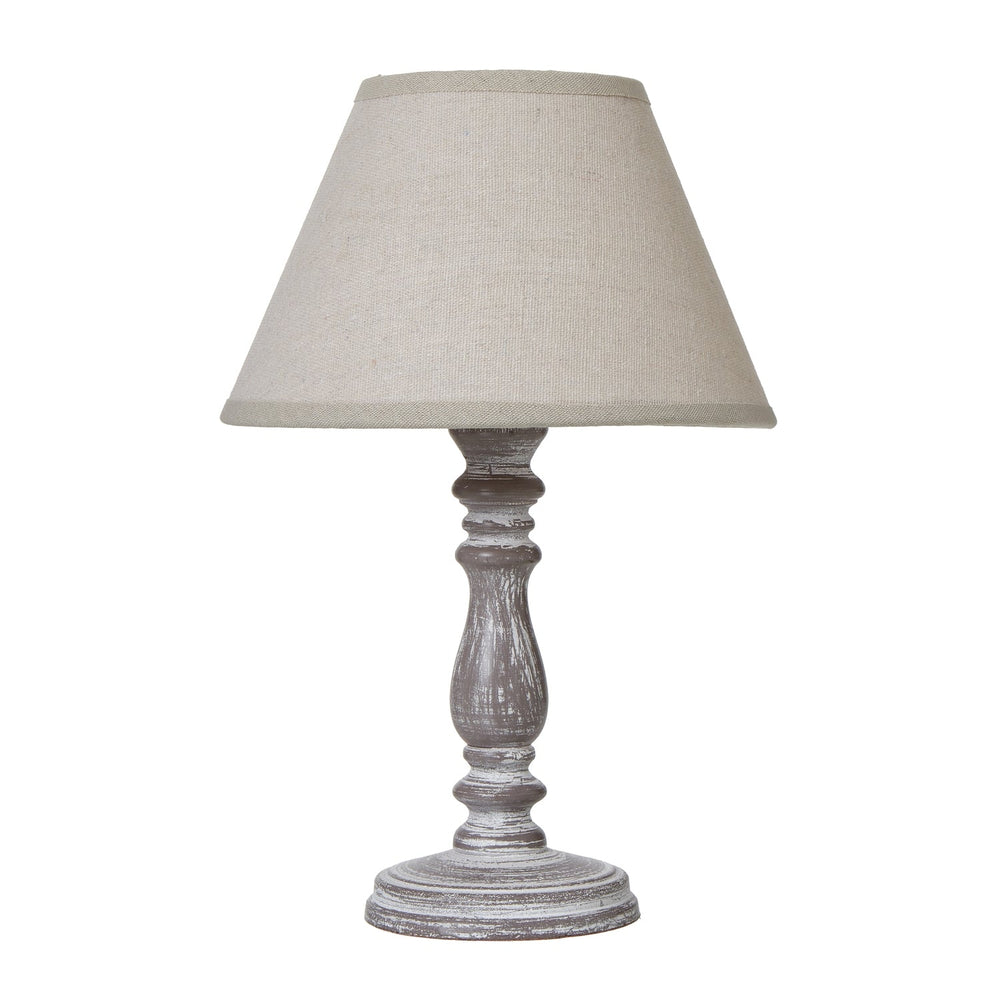Setia Column Table Tamp with Linen Shade - Canwell Interiors Limited - Hills