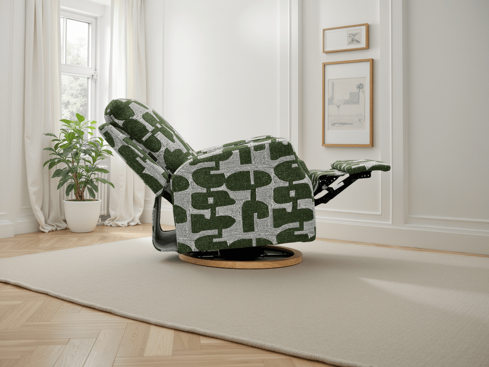 Seville Electric Reclining Chair Green - XShowhome Limited - Xshowhome