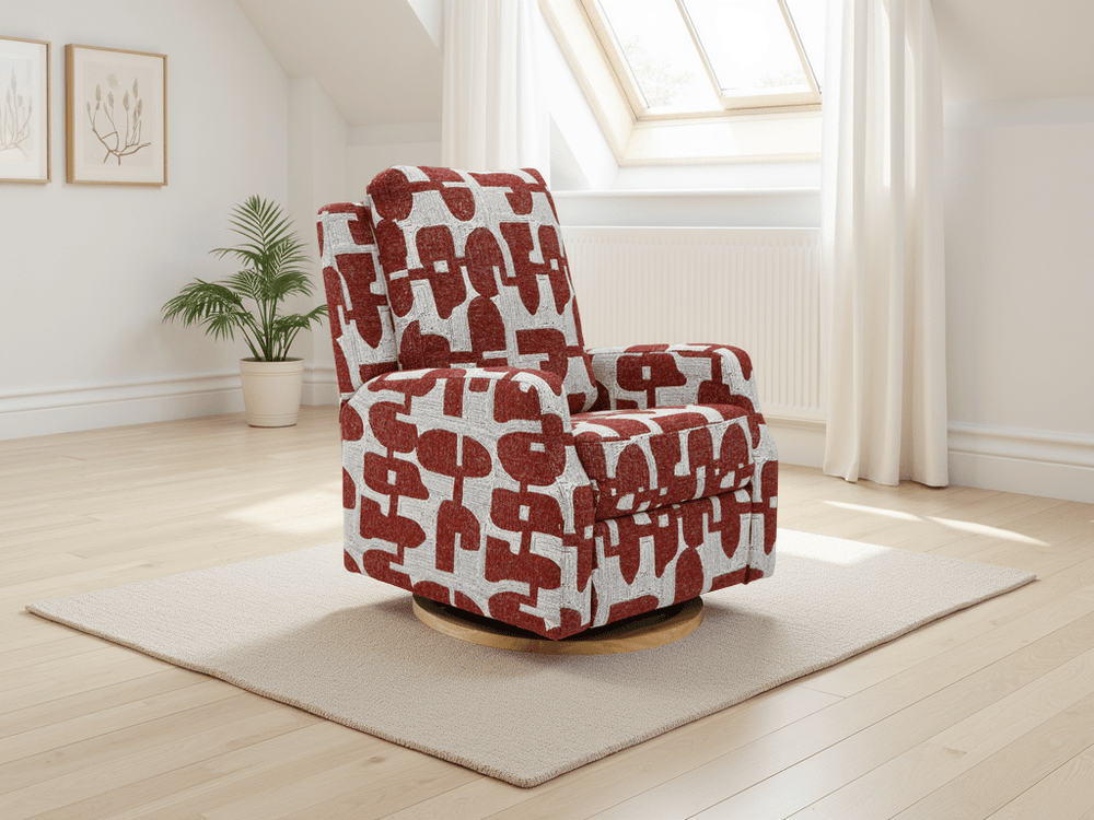 Seville Electric Reclining Chair Red - XShowhome Limited - Xshowhome