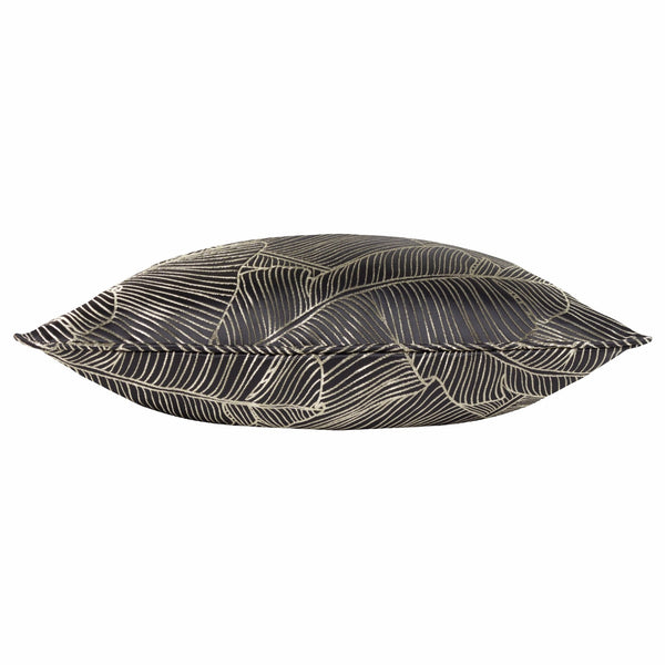 Seymour 50x50 Feather Filled Cushion Black - Canwell Interiors Limited - Riva