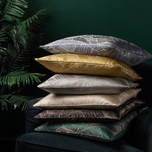 Seymour 50x50 Feather Filled Cushion Black - Canwell Interiors Limited - Riva