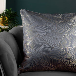 Seymour 50x50 Feather Filled Cushion Storm Blue - Canwell Interiors Limited - Riva
