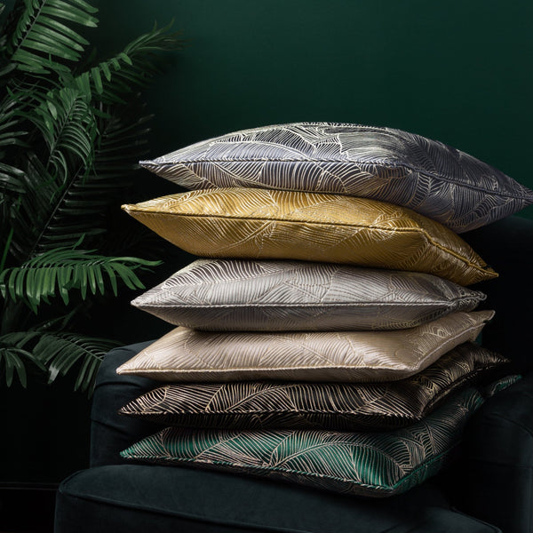 Seymour 50x50 Feather Filled Cushion Storm Blue - Canwell Interiors Limited - Riva