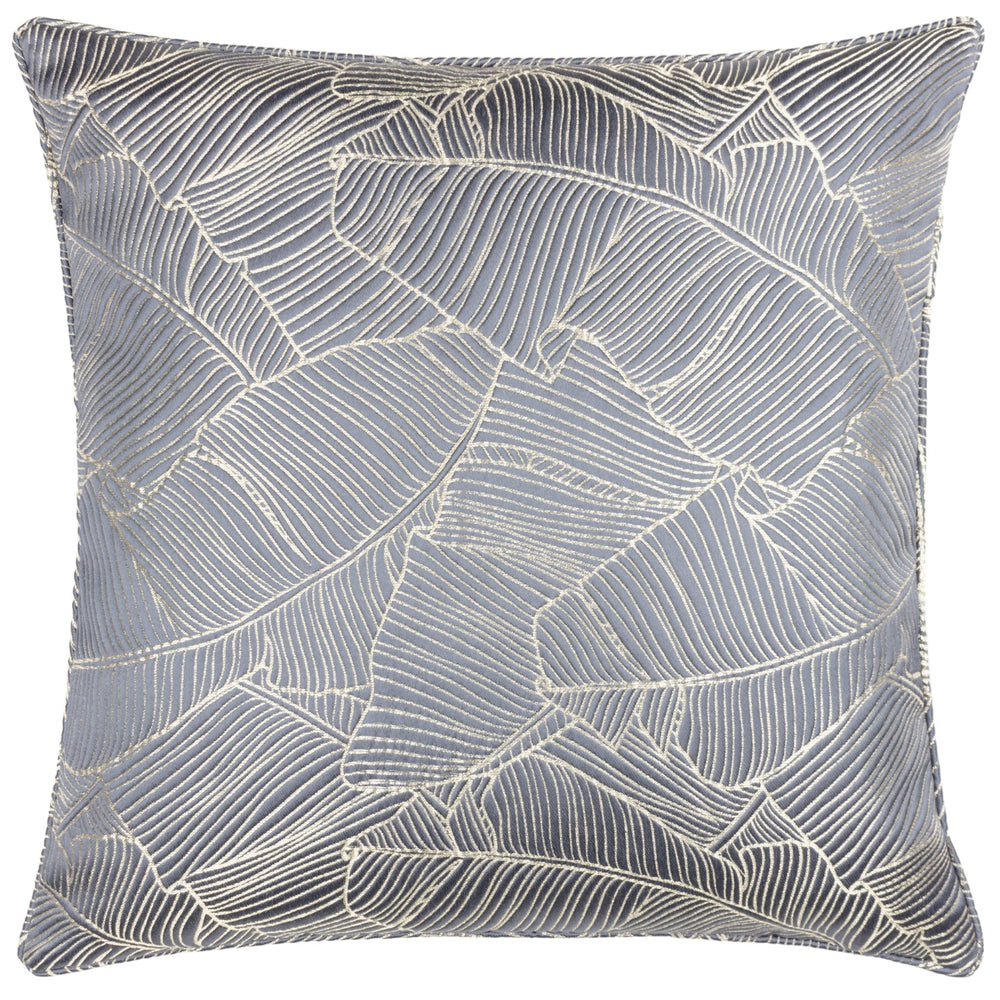 Seymour 50x50 Feather Filled Cushion Storm Blue - Canwell Interiors Limited - Riva