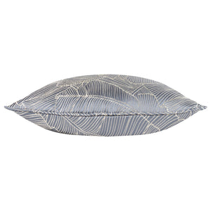 Seymour 50x50 Feather Filled Cushion Storm Blue - Canwell Interiors Limited - Riva