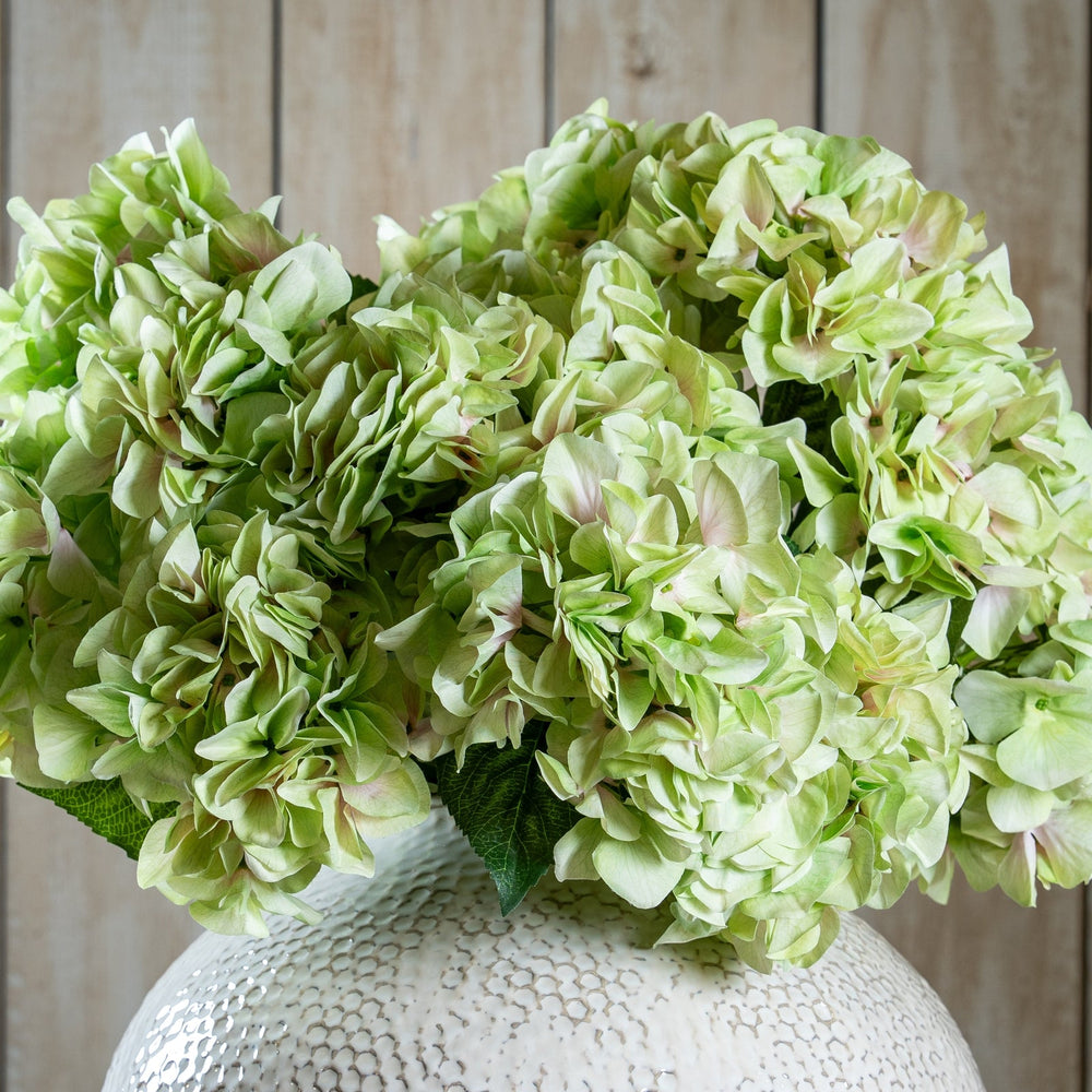 Shabby Green Hydrangea Bouquet - Canwell Interiors Limited - Hills