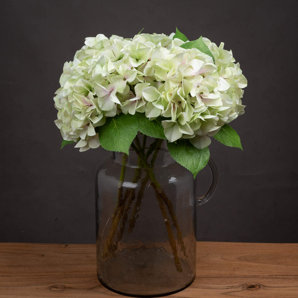Shabby Green Single Hydrangea - Canwell Interiors Limited - Hills