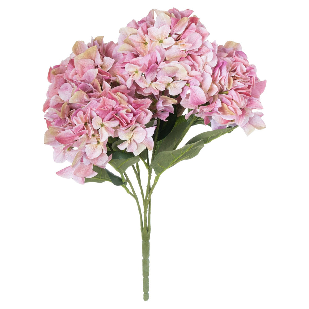 Shabby Pink Hydrangea Bouquet - Canwell Interiors Limited - Hills