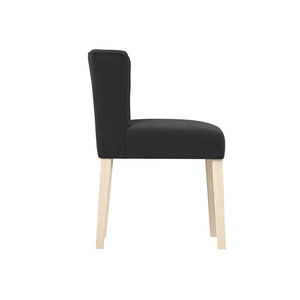 Shay Anthracite Winged Chair with Arms - Canwell Interiors Limited - Canwell