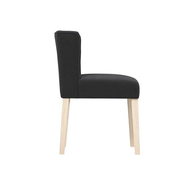 Shay Anthracite Winged Chair with Arms - Canwell Interiors Limited - Canwell