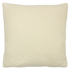 Shearling Circa 43x43 Feather Filled Cushion Black - Canwell Interiors Limited - Riva