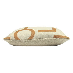 Shearling Circa 43x43 Feather Filled Cushion Ginger - Canwell Interiors Limited - Riva