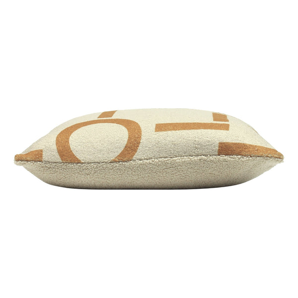 Shearling Circa 43x43 Feather Filled Cushion Ginger - Canwell Interiors Limited - Riva