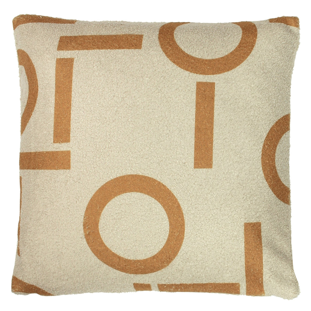 Shearling Circa 43x43 Feather Filled Cushion Ginger - Canwell Interiors Limited - Riva