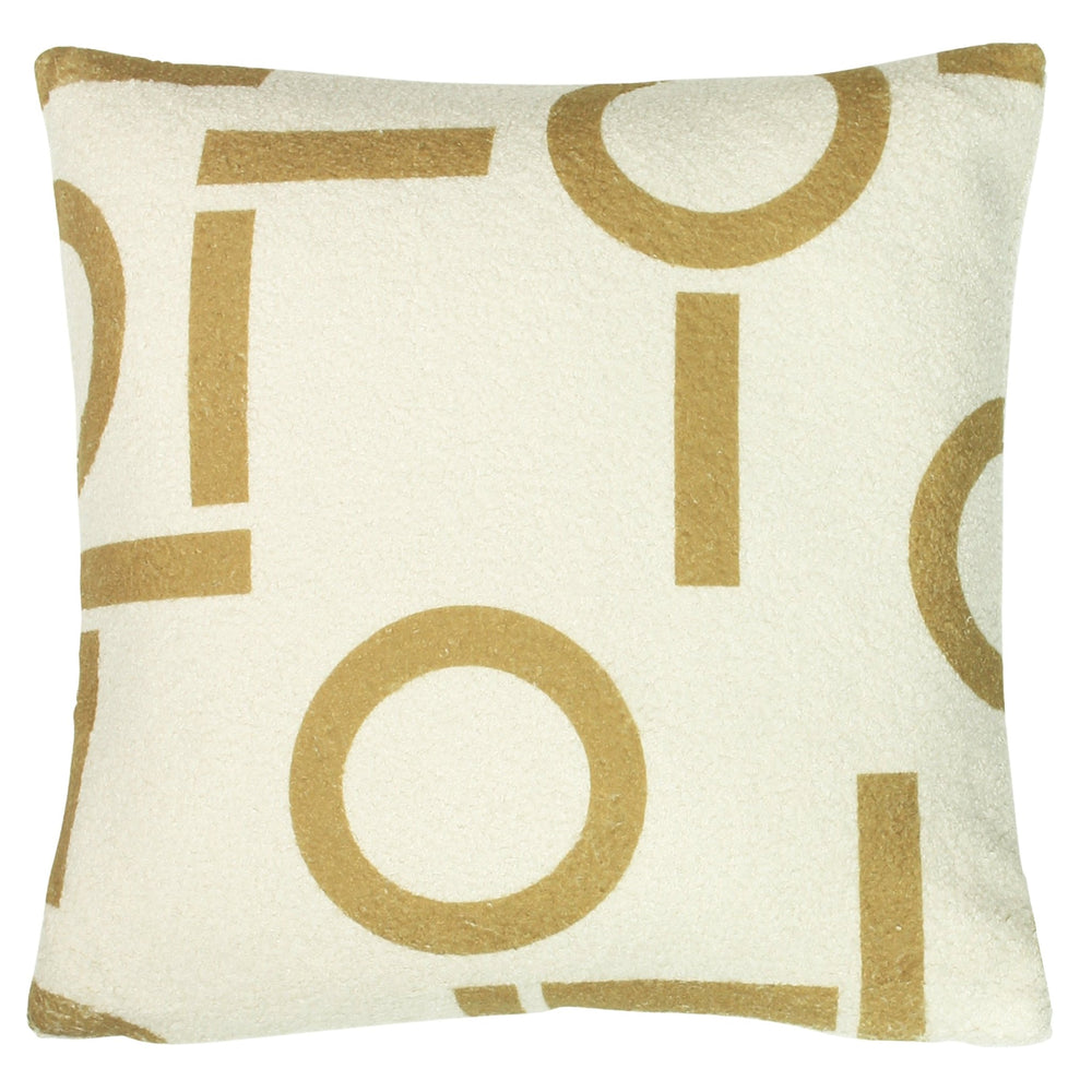 Shearling Circa 43x43 Feather Filled Cushion Honey - Canwell Interiors Limited - Riva