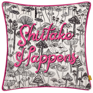 Shiitake 43x43 Feather Filled Cushion Fuchsia - Canwell Interiors Limited - Riva