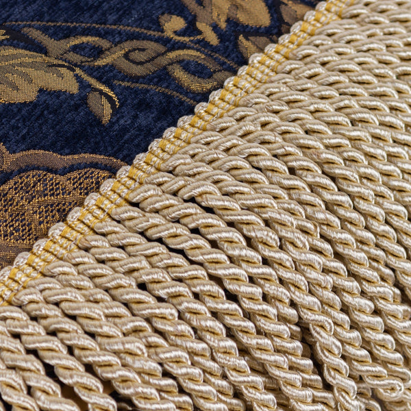 Shiraz 130x170 Throw Navy - Canwell Interiors Limited - Riva