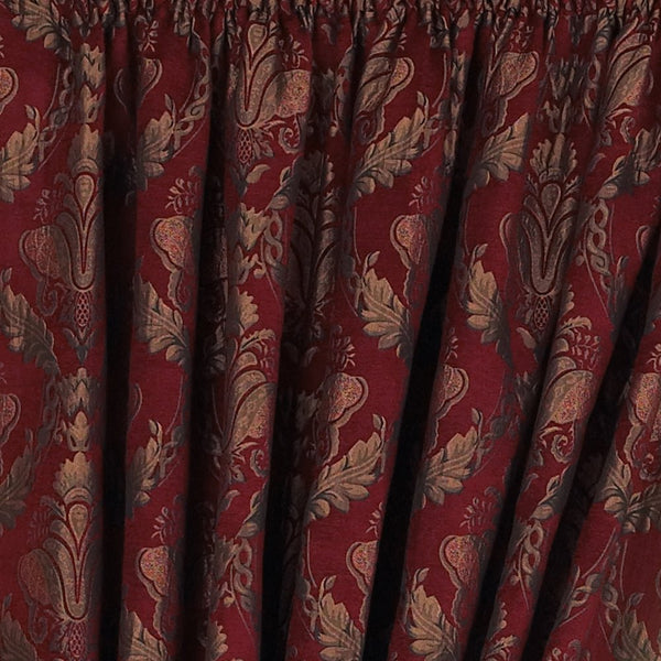 Shiraz Curtain 90x90 Burg - Canwell Interiors Limited - Riva