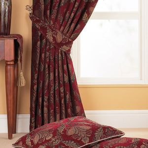 Shiraz Curtain 90x90 Burg - Canwell Interiors Limited - Riva