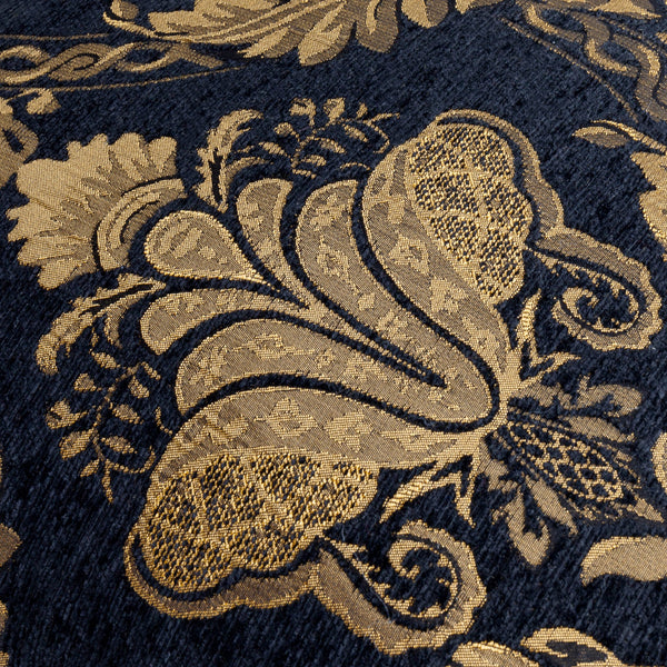 Shiraz Feather Filled Cushion 45x45 Black - Canwell Interiors Limited - Riva