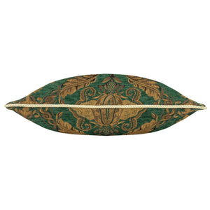 Shiraz Feather Filled Cushion 45x45 Emerald - Canwell Interiors Limited - Riva