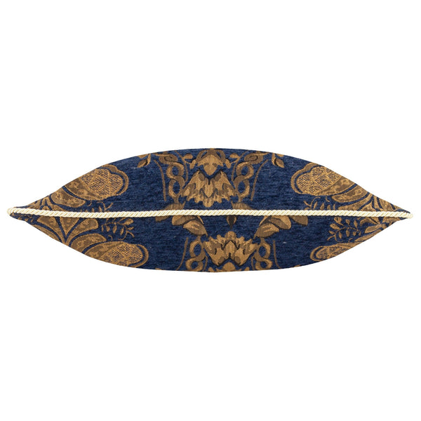 Shiraz Feather Filled Cushion 45x45 Navy - Canwell Interiors Limited - Riva