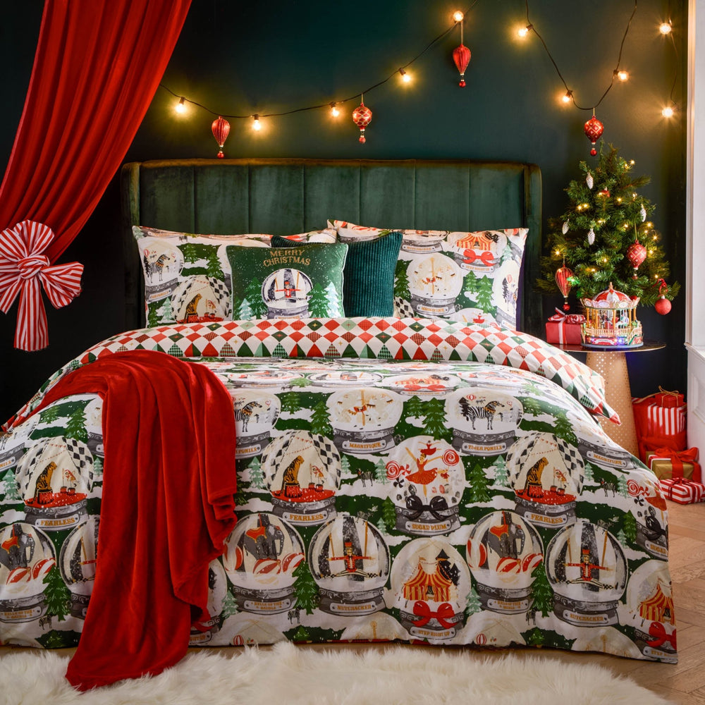 Showtime Double Duvet Set Pine - Canwell Interiors Limited - Riva
