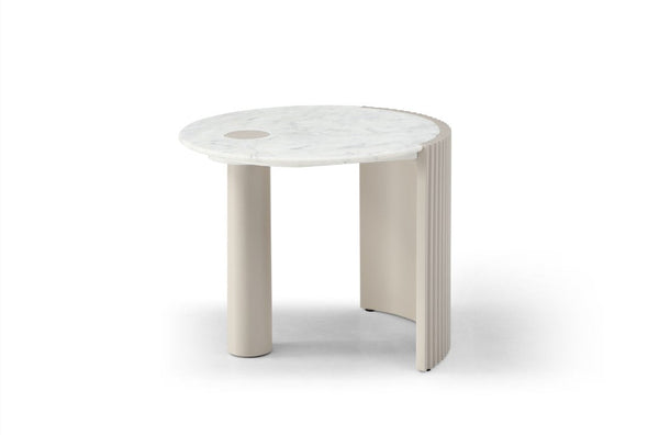 Salida Side Table - Beige - Tommy Franks