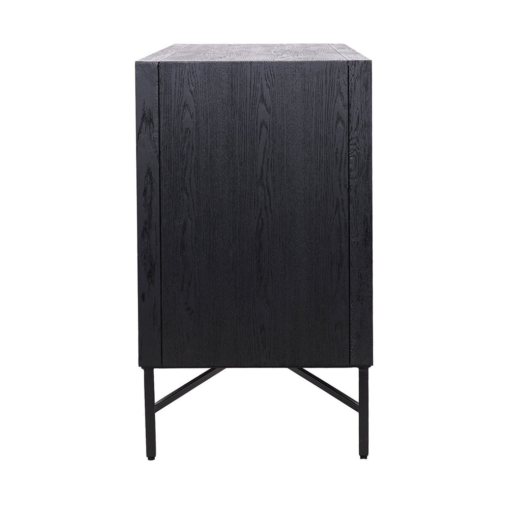 Sideboard Blax 2 - Slidingdoor (black) - Canwell Interiors Limited - Richmond
