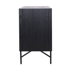 Sideboard Blax 2 - Slidingdoor (black) - Canwell Interiors Limited - Richmond