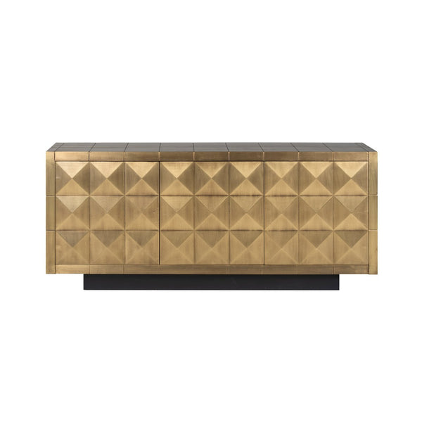 Ex-Display Collada Sideboard - Brushed Gold, 180cm wide - Richmond Interiors - Xshowhome