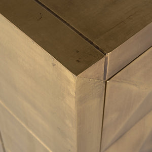 Ex-Display Collada Sideboard - Brushed Gold, 180cm wide - Richmond Interiors - Xshowhome