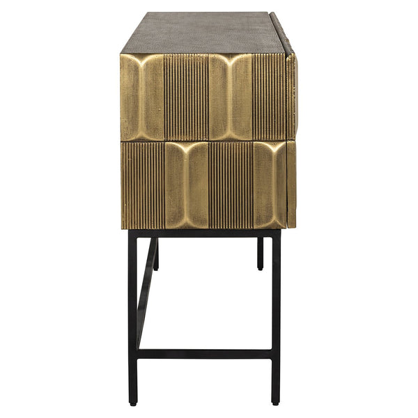 Sideboard Jaxx black/gold - Canwell Interiors Limited - Richmond