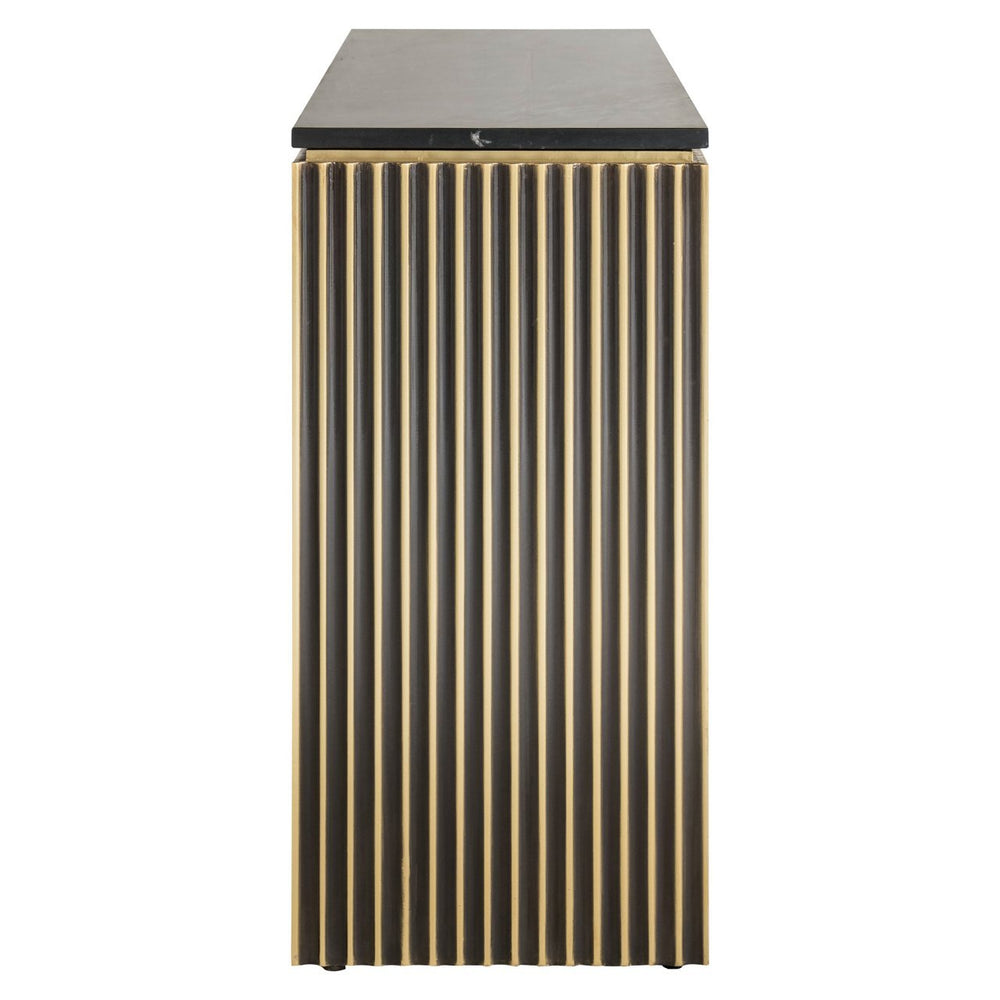 Sideboard Les Arcs brushed gold - Canwell Interiors Limited - Richmond