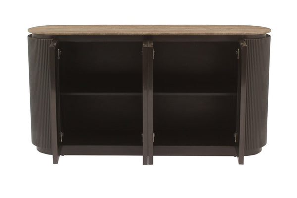 Sideboard Russo brown 4 - doors - Canwell Interiors Limited - Richmond