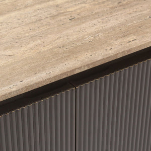 Sideboard Russo brown 4 - doors - Canwell Interiors Limited - Richmond