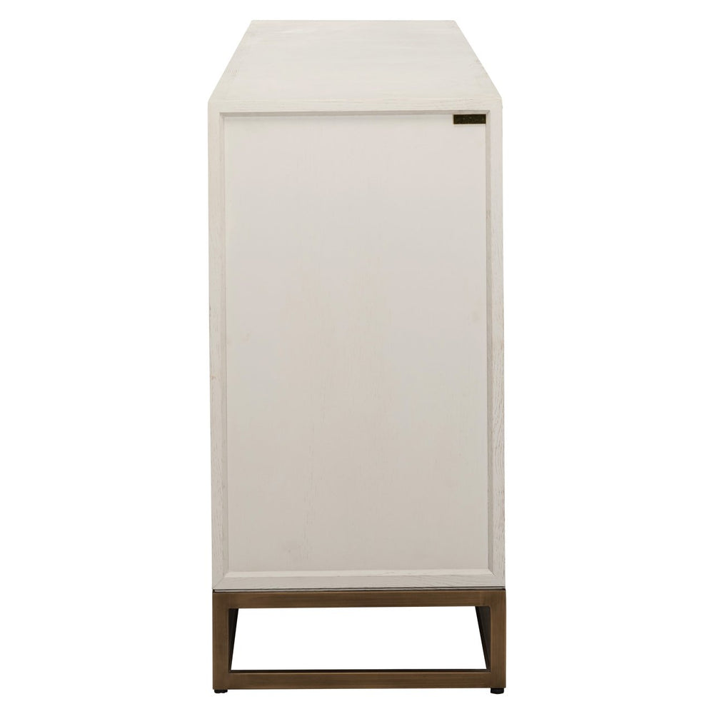 Sideboard Whitebone Brass 4 - Door (verona Grey) - Canwell Interiors Limited - Richmond