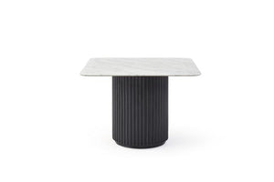 Lantine Marble Side Table - Matt Black - Tommy Franks
