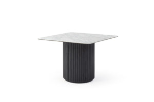 Lantine Marble Side Table - Matt Black - Tommy Franks