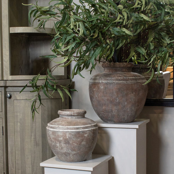 Siena Brown Water Pot - Canwell Interiors Limited - Hills
