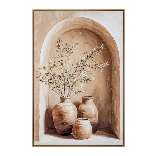 Siena Handpainted Canvas in Frame - XShowhome Limited - Hills
