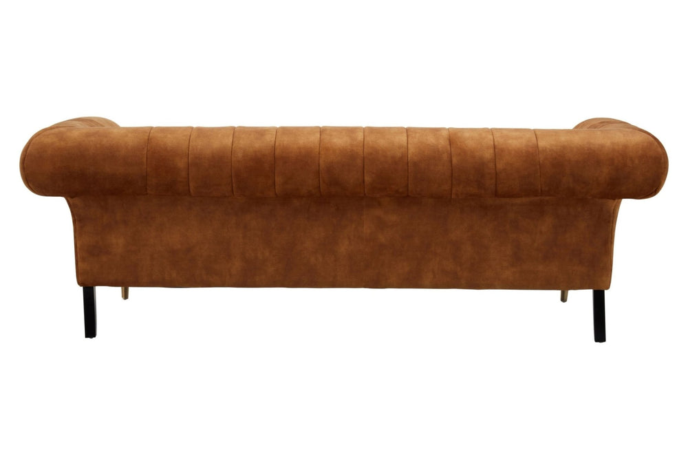 Siena Three Seat Gold Velvet Sofa - XShowhome Limited - Xshowhome