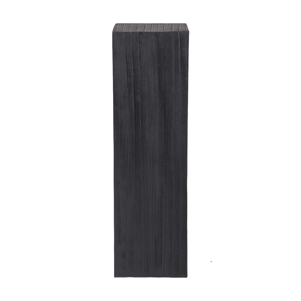 Sienna Set of 2 Nested Black Mango Wood Plinths - XShowhome Limited - Libra